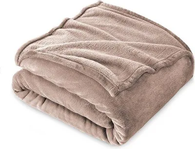 Produktbild von DigiRigi® Fleecedecke – , superweiche Sofadecke als Couchüberwurf, Beige