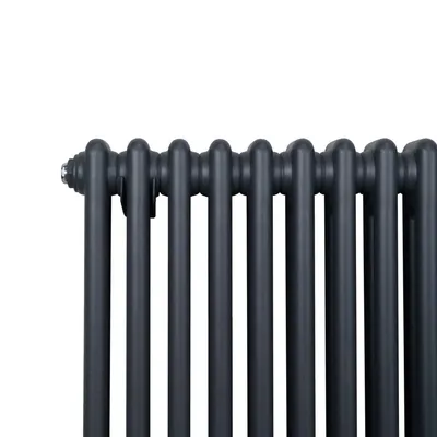 Obrázok produktu pre Tradičný 2-stĺpový radiátor - 1800 x 202 mm - antracitovo sivý