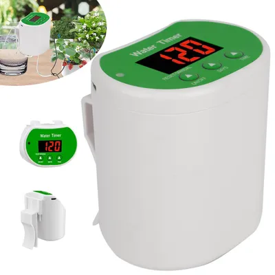 Produktbild von Automatische Bewässerungssystem Geräte, Verbessertes 8 Zimmerpflanzen-Bewässerungssystem, Topfpflanzen-Kits