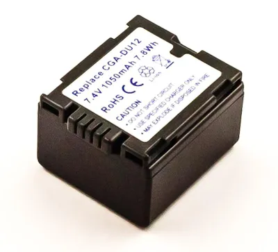 Productafbeelding van Accu voor PANASONIC CGA-DU07E/1B, CGA-DU12A/1B, CGA-DU14, CGA-DU14A/1B, CGR-DU06, CGR-DU07