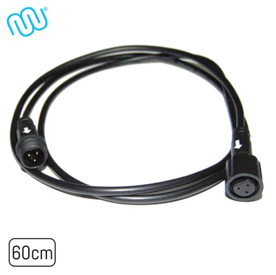 Produktbild von windmeile | 3 Pin Verlängerungskabel für Geschwindigkeitssensor, 60cm, kompatibel zu Bafang BBS01 BBS02 BBSHD, Speedsensor, E-Bike, Pedelec