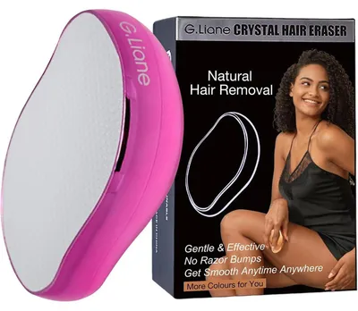 Image de Magic G.Liane gomme à cheveux en cristal pour hommes et femmes, exfoliation de la peau, épilation indolore, épilateur, épilateur à cheveux