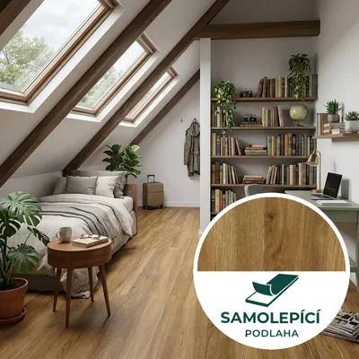 Obrázok produktu pre 3,62 m² Vinylová podlaha samolepiaca Canadian Design Hamilton Peel & Stick