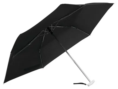 Produktbild von L-Merch - Taschenschirm Mini LT4462 (23 cm x 88 cm) (Schwarz)