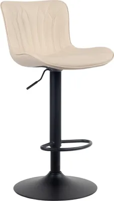 Produktbild von CLP Barhocker Linus creme Material Kunstleder