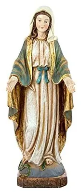 Holz-Madonnenfigur 40 cm, rechteckig, 200 g