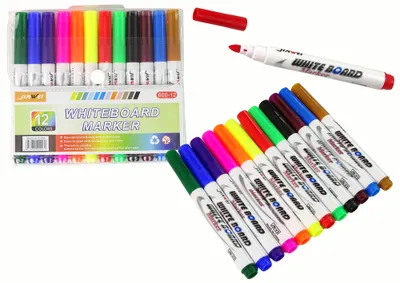 Image de Marqueurs aquarelle magiques 12 couleurs pour peindre sur l'eau pour tableaux effaçables à sec