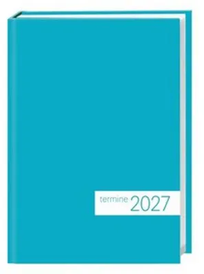 Produktbild von times&more Petrol Kalenderbuch 2027