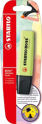 Image de Surligneurs - STABILO BOSS ORIGINAL Pastel - Stylo simple - Prise de citron vert