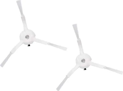Produktbild von 2x Trade-Shop 3-Arm Seitenbürste Reinigungsbürste für Xiaomi Roborock S50 S51 S55 S5 Max S6 MaxV S5 S6 S60 S65 / Saugroboter Staubsauger Ersatzteil