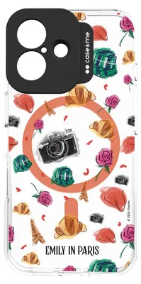 Produktbild von case&me Cover Emily in Paris kompatibel mit MagSafe für iPhone 16