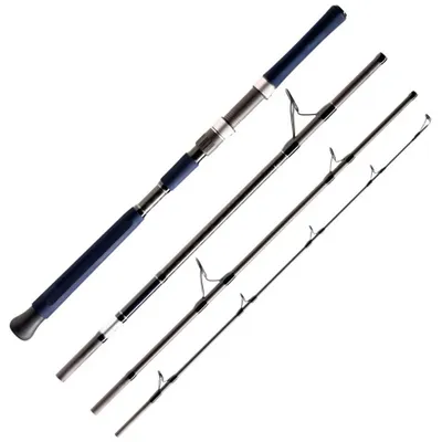 Produktbild von Shimano Fishing Stc Xr Blue Offshore Spinnrute Silber 2.42 m / 60-120 g Silber 2.42 m