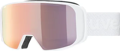 Produktbild von Uvex Saga To Skibrille Weiß Mirror Rose Lasergold Lite/CAT3+Clear/CAT1 Weiß Mirror Rose Lasergold Lite/CAT3+Clear/CAT1