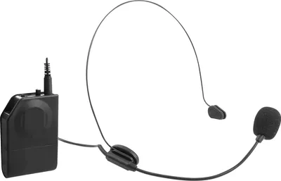 Image de Casque microphonique sans fil Trevi EM 408 R avec boîtier VHF 174-216 MHz