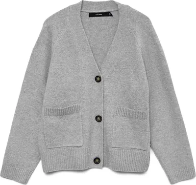 Produktbild von VERO MODA VMBOOM LS V-Neck Button Cardigan GA NOOS