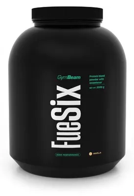 Produktbild von GymBeam - FueSix, 2000 g, Vanille