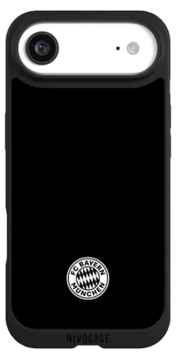 Produktbild von NIVOCASE Handyhülle für Apple iPhone Air  Hülle NIVOpure Case Schwarz FC Bayern München FCB Offizielles Lizenzprodukt