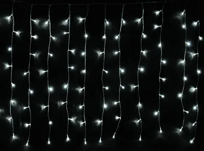 Produktbild von Linder Exclusiv Weihnachtsbeleuchtung Regen 160 LED Kaltweiß