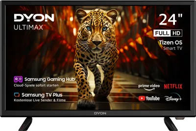 Produktbild von DYON ULTIMAX 24F-TI 24 Zoll (60 cm) Smart TV, Full HD, Streaming, Cloud Games, Triple Tuner, CI+