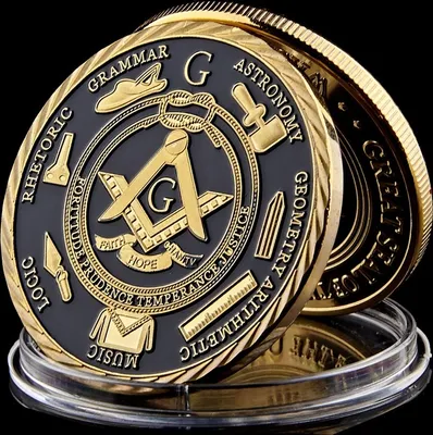Produktbild von Sammlermünze Freemasonry - Dekorativ & Hochwertig KP5734
