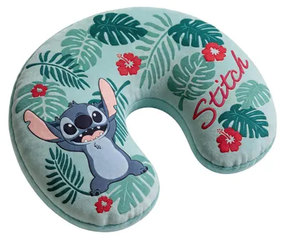 Zdjęcie produktu dla Poduszka podróżna Disney Lilo and Stitch Hibiscus, poduszka na szyję