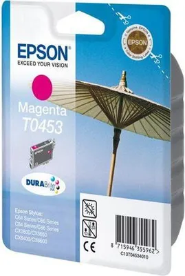 Produktbild von Epson T0453 Magenta Ink Cartridge (Standard) - Retail Pack (untagged)