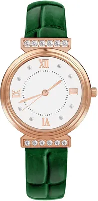 Produktbild von Damenuhr, Damen Analog Quarz Uhr mit Leder Armband, Uhren Damen Diamant Einfache Business Klassische Armbanduhr Lässig Quarzuhr Kleideruhr, 3 Zeiger