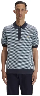 Produktbild von Poloshirt Fred Perry Chequerboard Knitted Shirt für Herren