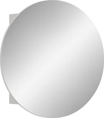 Immagine prodotto di Mobiletto specchio da bagno Riff Ø70cm 1 anta bianco.