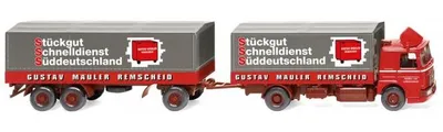 Produktbild von Wiking LKW MAN F8 PrHz Gustav Mäuler Remscheid 047301