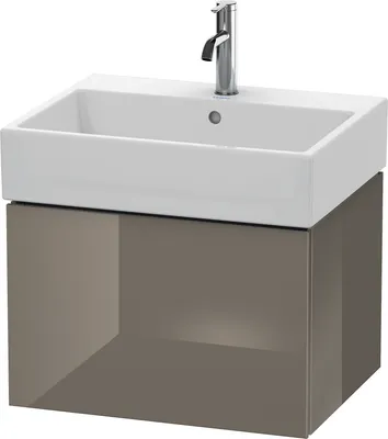 Produktbild von Duravit Duravit Waschtischunterbau L-CUBE 394x584x459mm flan gr hgl