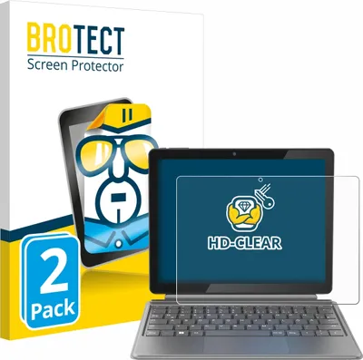 Produktbild von 2x Für Alldocube iWork 20 Pro Schutzfolie BROTECT Displayschutz Display Schutz Folie Klar Transparent