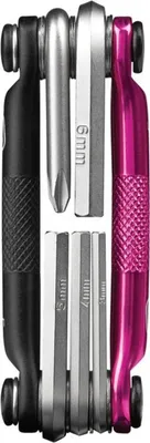 Produktbild von crankbrothers Multitool M5/rot-schwarz, Fahrrad Reparatur Werkzeug