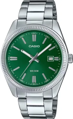Produktbild von Casio MTP-1302PD-3AVEF Herren-Armbanduhr Quarz Stahl/Grün