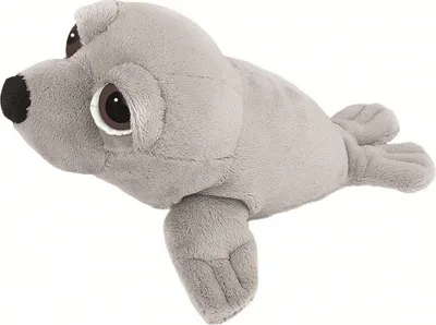 Produktbild von Atlantic Robbe grau 25 cm LIL Turtle Kuscheltier Peepers Li`L von SUKI 14171