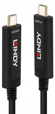 Zdjęcie produktu dla Lindy 43393, 8 m, USB C, USB C, USB 3.2 Gen 1 (3.1 Gen 1), 5 Gbit/s, Czarny