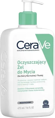 Produktbild von CeraVe Schäumendes Reinigungsgel für Gesicht und Körper 473 ml