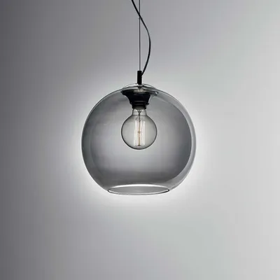 Produktbild von Ideal Lux Hängeleuchte Nemo Sp1 D30 Rauchfarben Rund