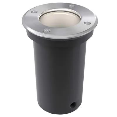 Immagine prodotto di vidaXL Faretto da terra Lampada da terra da incasso Set di 3 luci da terra rotonde