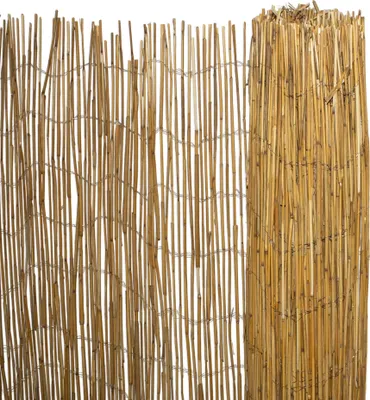 Produktbild von 3.06 Natürlicher Windschutz aus Schilf - ca. 150 x 500 cm - Sichtschutz natur (groß)