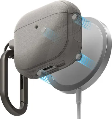 Obrázek produktu pro Ringke Onyx Magnetic Magsafe Apple Airpods 4 Teplá šedá