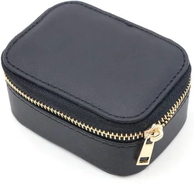 Elegante Schmuckbox aus Kunstleder für, Hauptbild