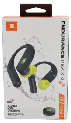 Zdjęcie produktu dla JBL Endurance Peak 4, Bezprzewodowy, 20 - 20000 Hz, Sport, Zestaw słuchawkowy, Czarny, Brązowy