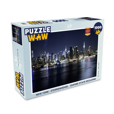 Obrázok produktu pre MuchoWow® Puzzle 1000 ks New York - Hviezdna obloha - Empire State Building