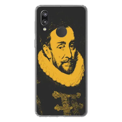 Produktbild von MuchoWow® Handyhülle Schutzhülle Hülle für Huawei P20 Lite (2020) Wilhelm von Oranien - Adriaen Thomasz Silikon Softcase Handy Hülle - Kartenhalter