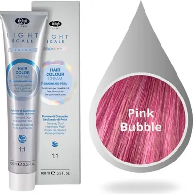 Produktbild von Lisap Light Scale Color Pink Bubble 100ml