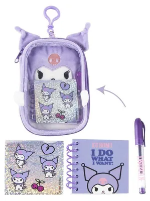 Produktbild von Sanrio Plüsch Schrein-Set Kuromi
