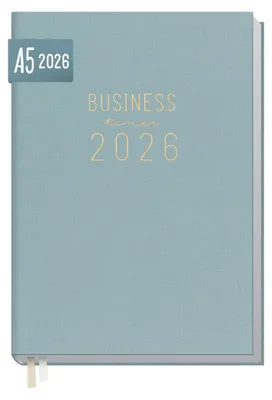 Produktbild von Business-Timer 2026 / A5 / Blue Canvas / Häfft-Verlag