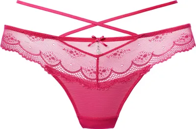 Produktbild von LASCANA Tanga pink Größe 40/42