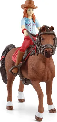 Zdjęcie produktu dla schleich HORSE CLUB 42539, Horse with rider, Horses, 5 lat(a), Wielobarwny, Plastik